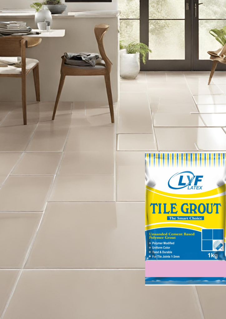 Ivory grout